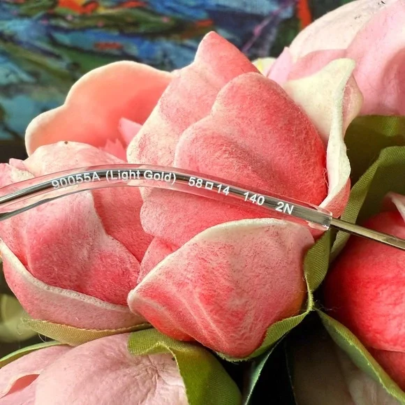 *NWT* Coach L1013 HC 7079 90055A Shiny Light Gold Aviator Sunglasses - Picture 11 of 12